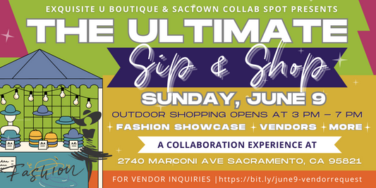 JUNE 9: The Ultimate Sip & Shop Vendor Fee
